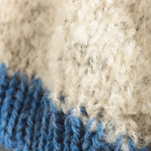 Superwash wool-winter sea blue ウィンター・シーブルー