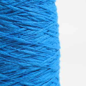 Cotton slub -Cyan-