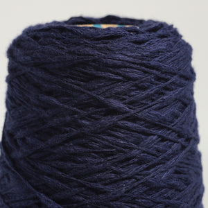 Cotton slub -Navy-