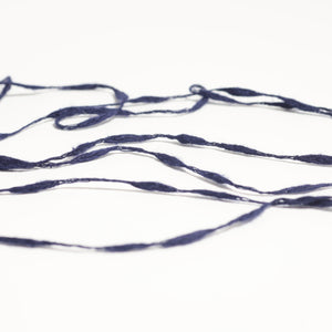 Cotton slub -Navy-