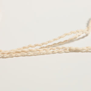 Cotton wavy yarn