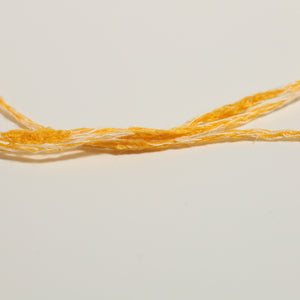 Cotton mix slub- Yellow×white-