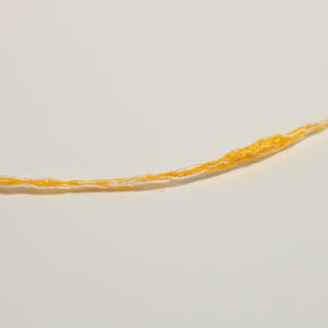 Cotton mix slub- Yellow×white-