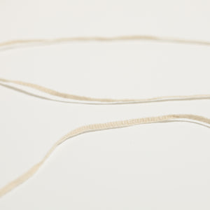 Cotton tape yarn -Beige-