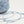 Cotton mix slub- Blue×white-