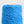 Cotton slub -Cyan-