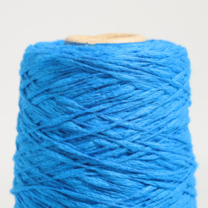 Cotton slub -Cyan-
