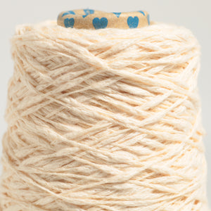 Cotton slub -Pale peach