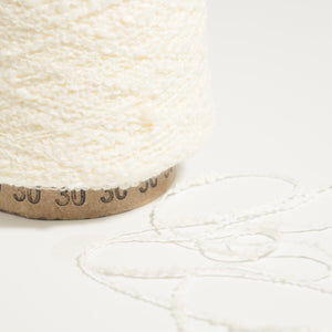 200g Cotton slub -White-