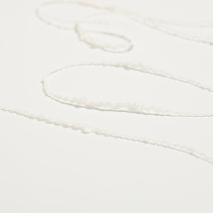 200g Cotton slub -White-