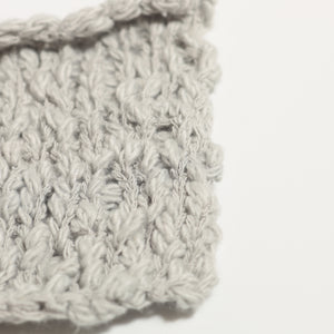 Cotton slub -Cool grey-