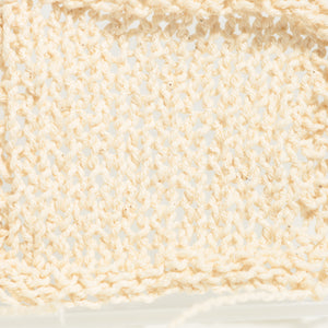 Cotton wavy yarn