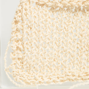 Cotton wavy yarn