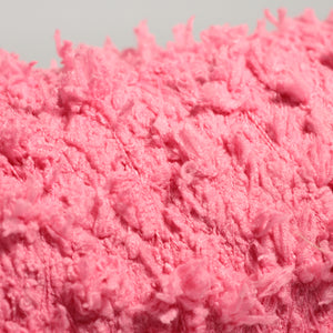 Flower yarn -Pink hollyhock-