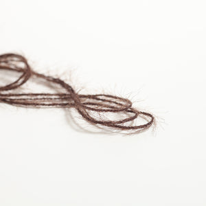Shaggy yarn - Brown