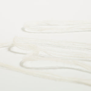 Shaggy yarn - Warm white