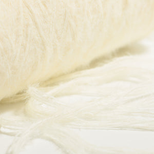 Shaggy yarn - Warm white