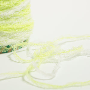 Tulle tape yarn -Lemon soda-