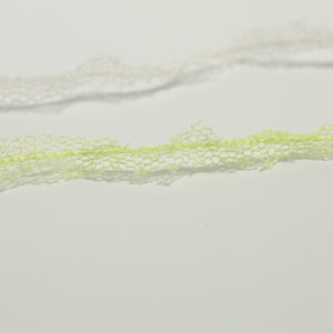 Tulle tape yarn -Lemon soda-