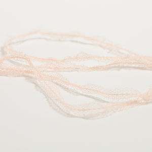 Tulle tape yarn -Milk pink
