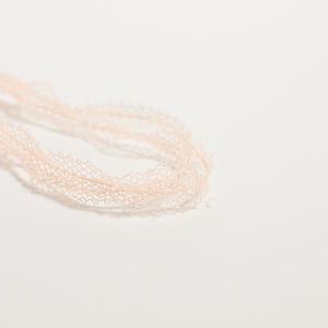 Tulle tape yarn -Milk pink