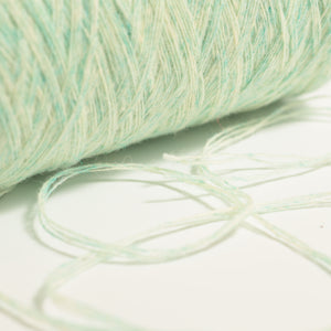 100g Lambswool mix グリーン＆ブルー（寒色）