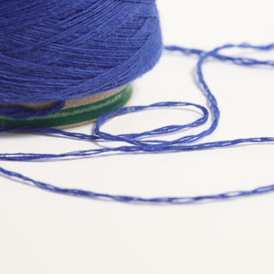 100g Lambswool mix グリーン＆ブルー（寒色）