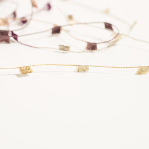 　Mini Flag yarn -プラム plum-