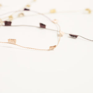 　Mini Flag yarn -プラム plum-