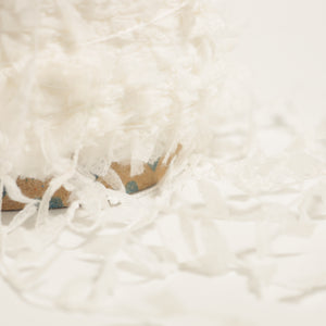 Ribbon yarn -ホワイト WH-
