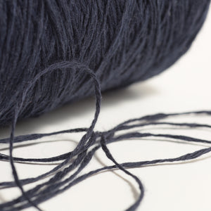 Wavy Cotton 100 -Navy-