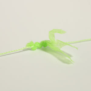 Ribbon yarn -ネオンライム Neon lime -