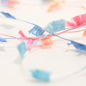 Flag yarn -ブルーピンクblue pink-