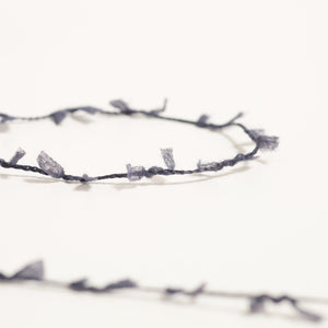Ribbon yarn -ネイビー navy-