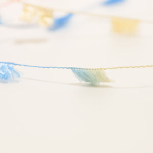 Flag yarn -ブルーピンクblue pink-