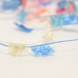 Flag yarn -ブルーピンクblue pink-