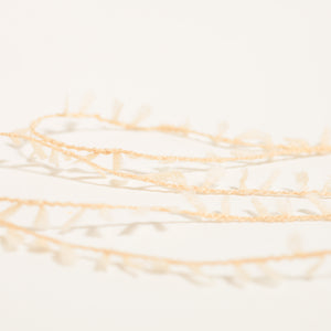 Ribbon yarn -ベージュ beige-