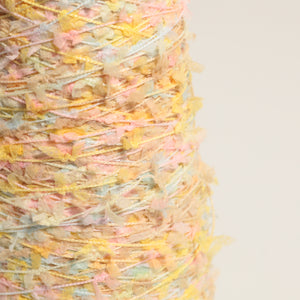 Ribbon yarn -パステルミックス pastel mix-