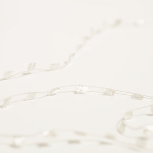 　Mini Flag yarn -シルバー silver-