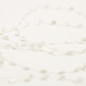 　Mini Flag yarn -シルバー silver-