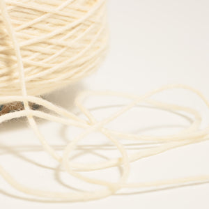 500g Roving wool オフホワイト