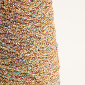 Metallic tape yarn -シャンパンゴールドChampagne Gold mix-