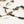 Metallic butterfly yarn -BK-