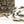 Metallic butterfly yarn -BK-