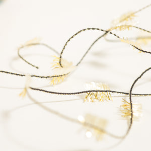 Metallic butterfly yarn -Gold-