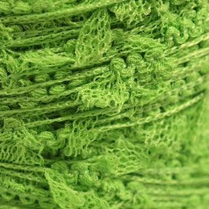 　Lace mini ribbon yarn - フレッシュグリーン Fresh green-