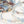 Metallic tape yarn -Blue & Brown-