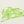 　Lace mini ribbon yarn - フレッシュグリーン Fresh green-