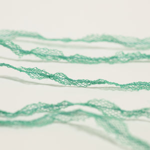 Tulle tape yarn -エメラルド emerald-