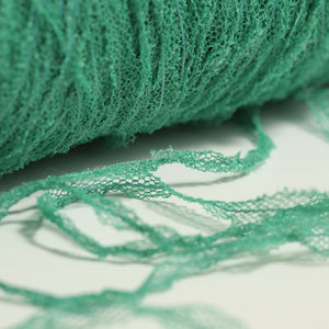 Tulle tape yarn -エメラルド emerald-